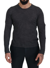 Costume National Gray Crewneck Pullover Sweater -   -  Costume National.